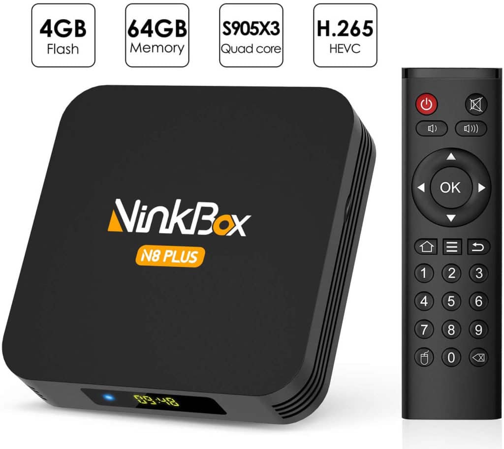 tv box android ninbox n8 plus