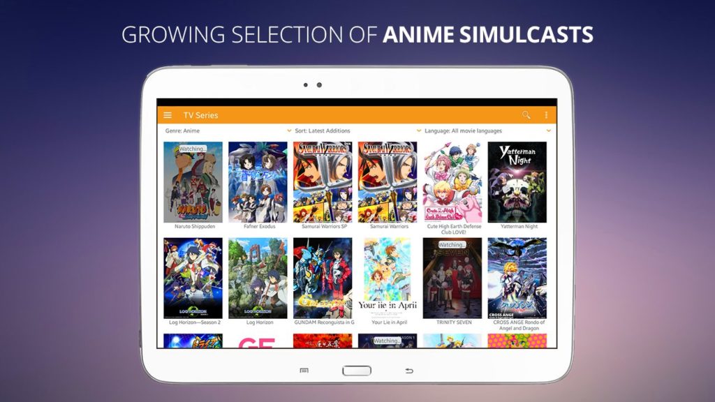 application android manga streaming 