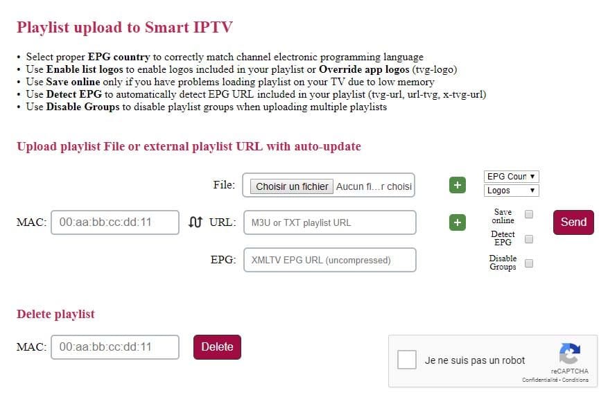 installation smart iptv