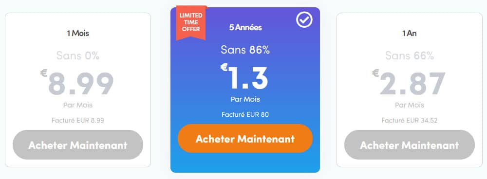 prix du vpn ivacy