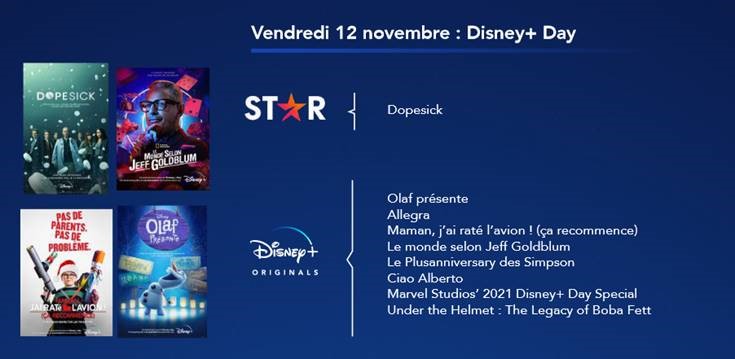 Anniversaire Disney+ Day promotion 2021